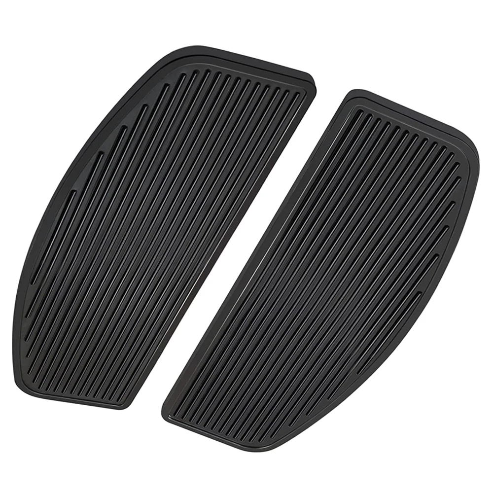 

2pcs Rubber Motorcycle Front Rider Insert Floorboard Footboard Foot Pads for Harley Touring Softail Road King Electra Glide
