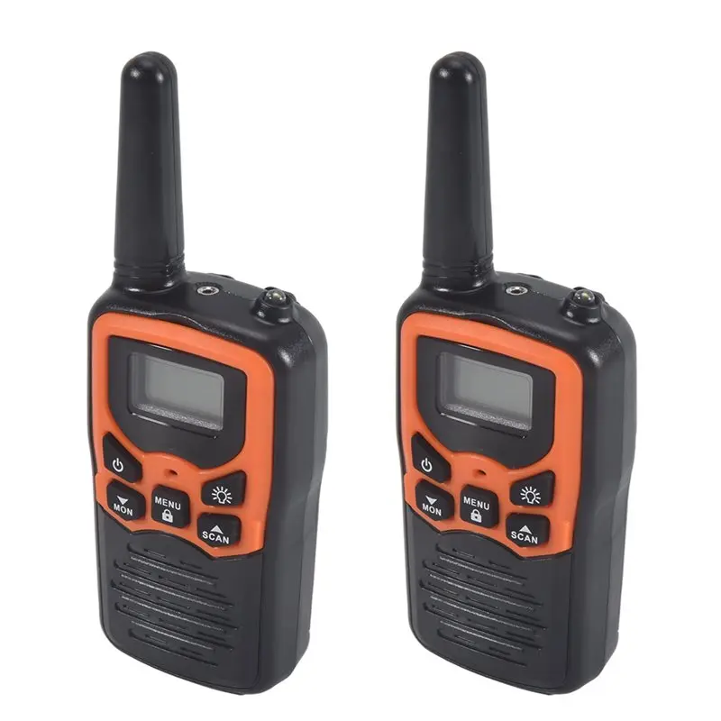 Фото A17F-2 шт. портативные рации, 22 канала, дальность 10 км, UHF 400-470 МГц, двухдиапазонные, для дальней связи №1