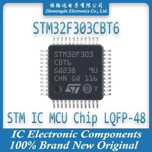 STM32F303CBT6 STM32F303CB STM32F303C STM32F303 STM32F STM32 STM IC MCU Chip LQFP-48