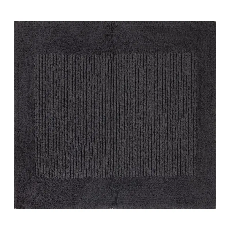 

, Ворс из египетского хлопка, ворсовый двусторонний коврик для ванной-21x34 дюйма-серый для гостиной