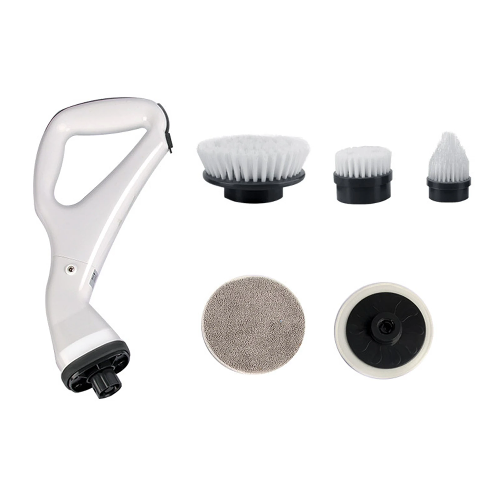

Electric Cleaning Brush Handheld Scrubber Bathroom Scrubber with 4 Cleaning Heads for Kitchen Bathroom Tub Basin electric
