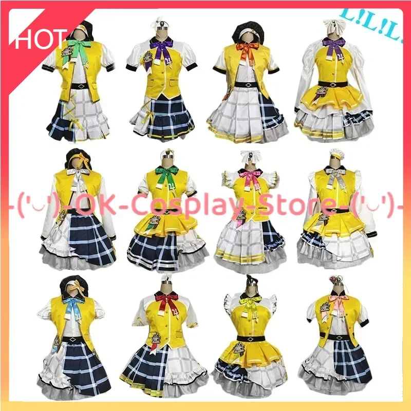 Lovelive nijigсаки старшая школа 4 Любовь жизнь мы живем все члены косплей костюм