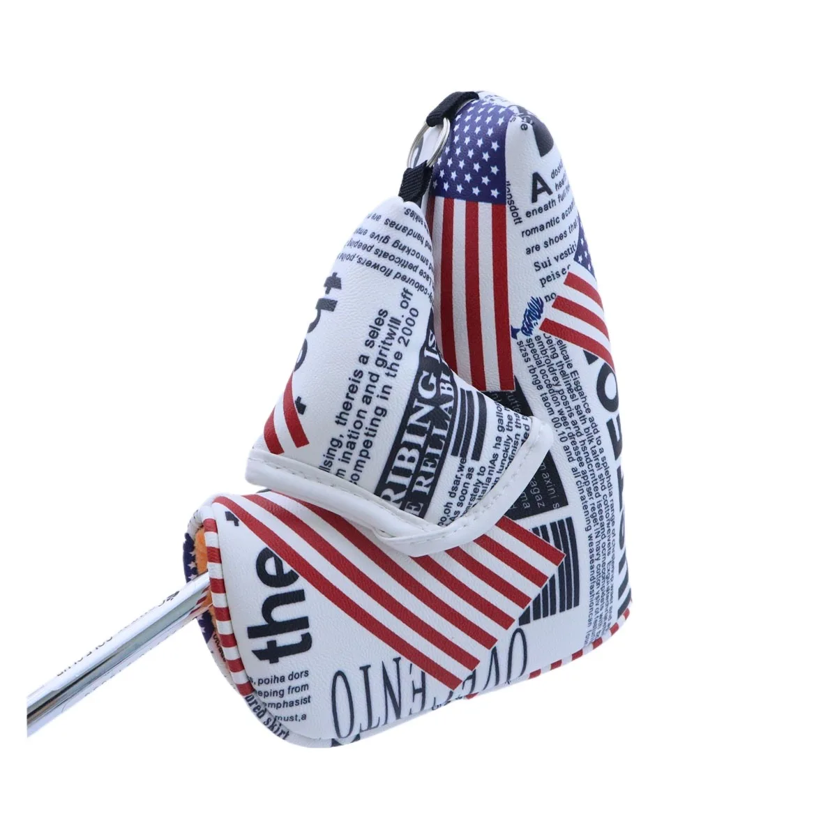 Чехол для клюшки с камуфляжным рисунком и четырьмя клеверами