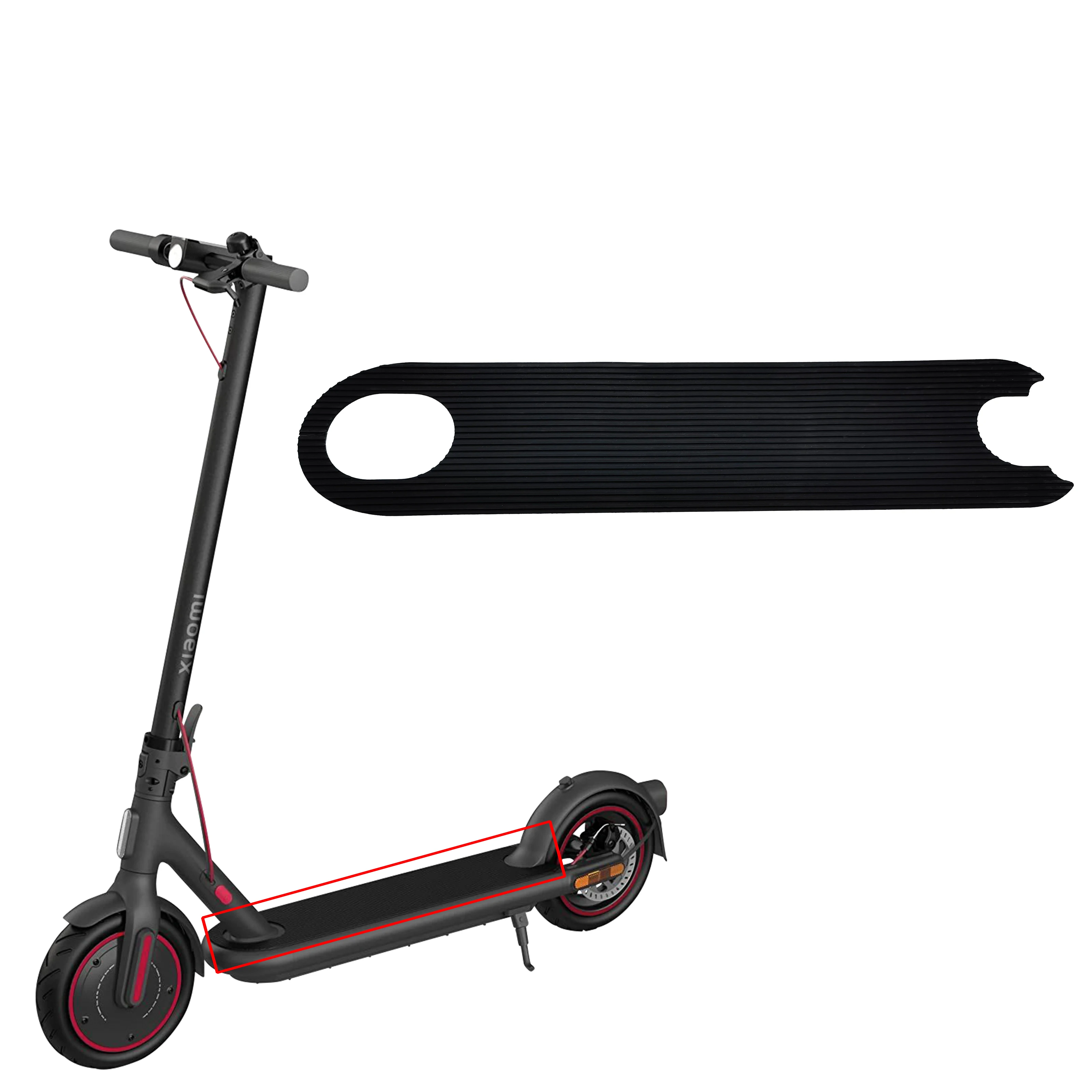 Силиконовая педаль для электрического скутера Xiaomi 4pro универсальные аксессуары