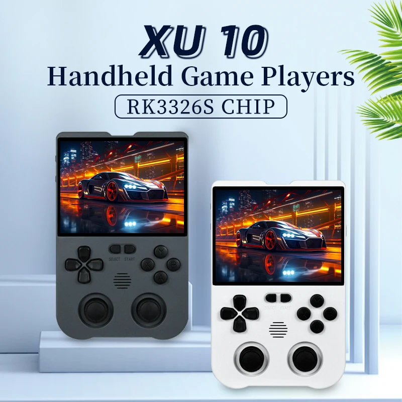 Портативная игровая консоль Powkiddy X10 3 5 дюймовый экран ретро портативные игровые