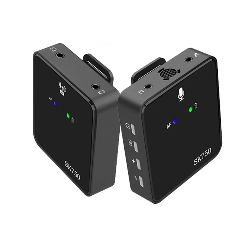 

Lavalier Wireless Microphone Mini RF Transmitter Receiver Clip Collar Lapel Microphone for Camera Phone Recording Live Streaming