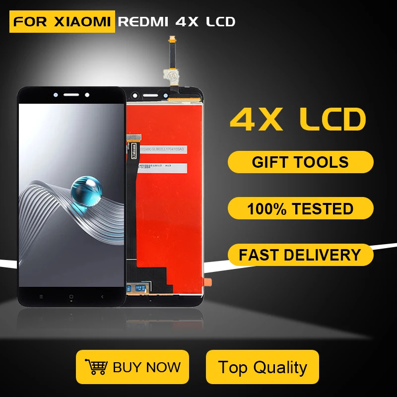 ЖК-дисплей 5 0 дюйма для Xiaomi Redmi 4X с сенсорной панелью дигитайзер экрана в сборе