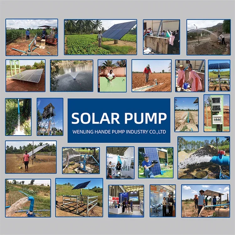 Погружная водяная насосная система на солнечной батарее с винтовым креплением 150