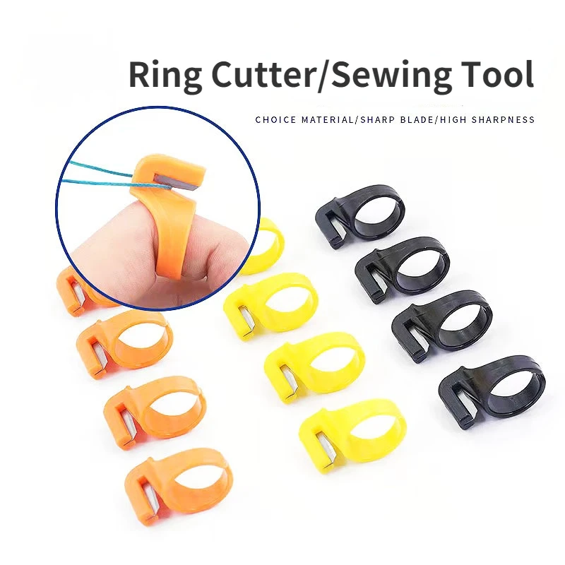 

Ring Sewing Knife Ring Thimble Embrodierry Thread Secant Sewing Accessories Sharp Convenient Safe Fast Cutting Sewing DIY Tools