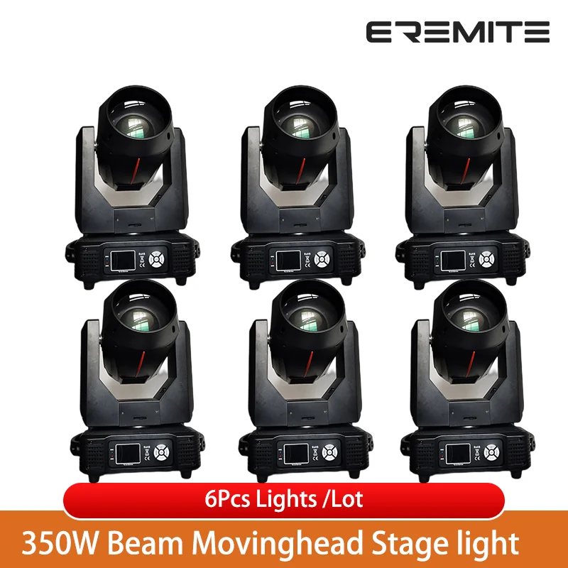 

Eremite Beam 17R 350W Moving Head Stage Light Prism Color Bar Disco Effects Gobo Led Zoom FlyCase Dmx Control Party Wedding Dj
