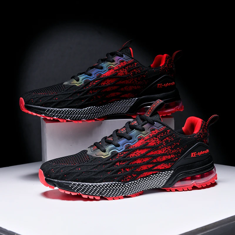 New fashion casual ultralight running shoes marathon air cushion large size sneakers