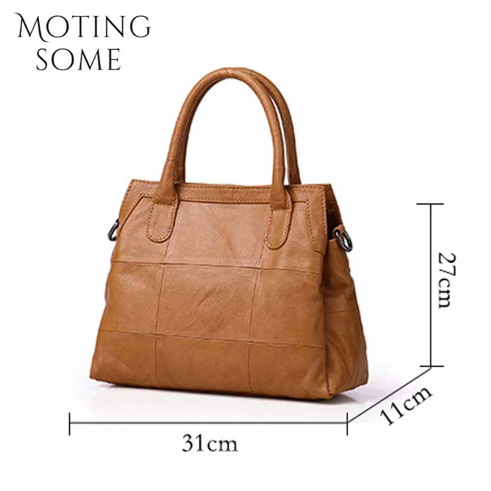 Классическая Женская Сумка На Плечо Motingsome Черная Сумка-тоут В Стиле Ретро