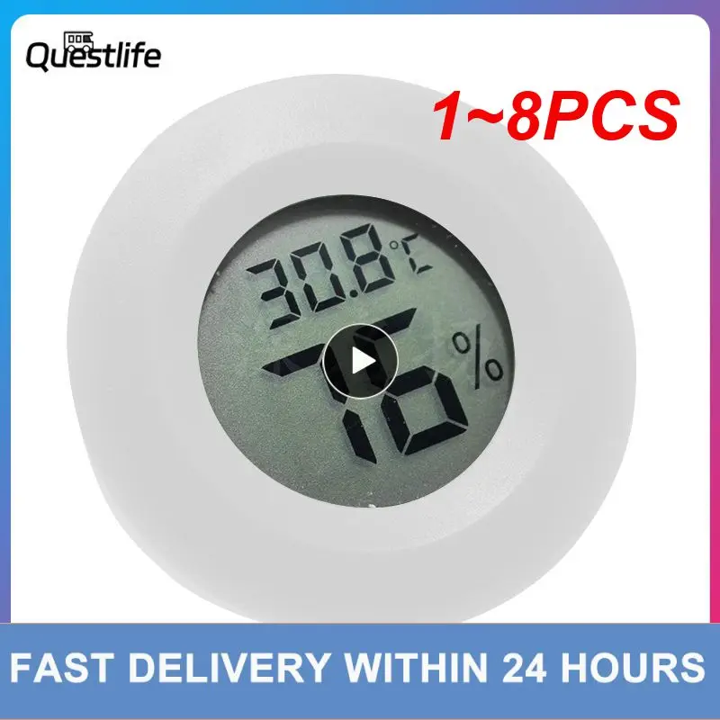 

1-8 шт., электронный гигрометр для рептилий