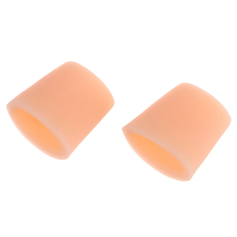 

2pcs/lot Silicone Gel Little Toe Tube Corns Blisters Corrector Pinkie Protector Gel Bunion Toe Finger Protection Gel Sleeve