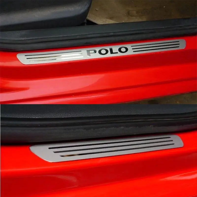 

Подножки из нержавеющей стали для VW Volkswagen Polo 2011-2018