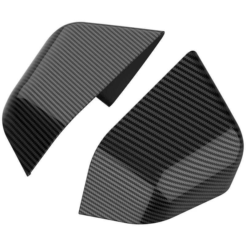 Tesla Model 3/Y 2017-2022 ABS углеволоконная текстура чехол на дверную ручку переводная