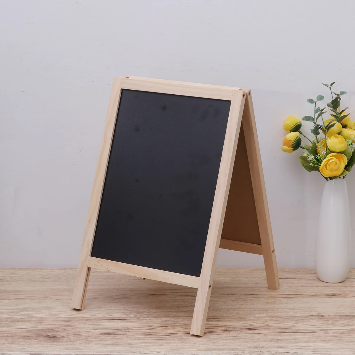 

25*40cm Chalkboard Mini Double Side Wooden Tripod Message Board for Bar Writing