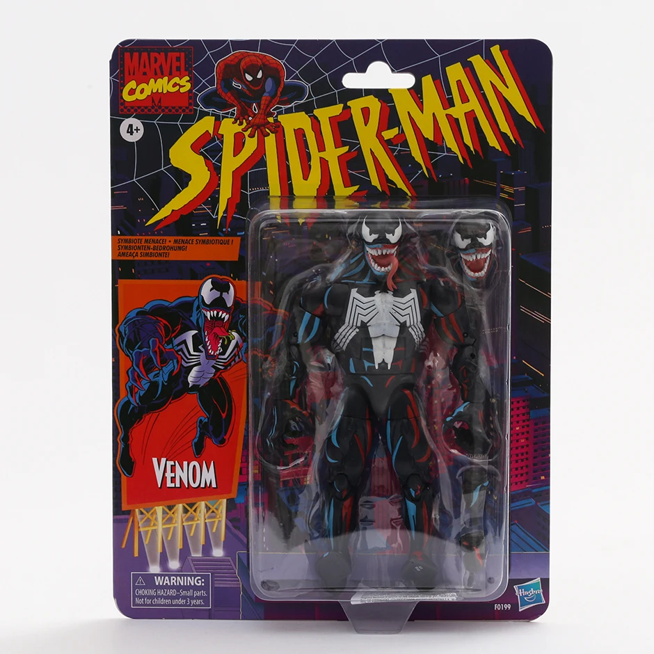 

Marvel Comics Venom Deadpool Spiderman 6" Action Figurine Collection Model Toy