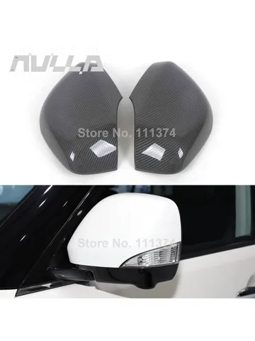 Хром для NIssan Patrol Armada Y62 2017 2018 2019, боковая дверь, зеркало заднего вида, накладки, карбоновый вид