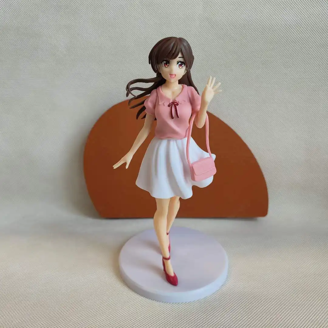 4pcs/lot Rent A Girlfriend Mizuhara Chizuru Anime Figure Toys Ruka Sarashina/Sakurasawa Sumi Ichinose Action Model Doll - купить по