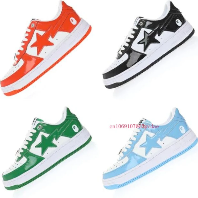 A BATHING APE Men Women Vibe BapeGoose Sports AF Sneakers Unisex Skateboarding Bapesta Sta Sport Outdoor Walking Shoes