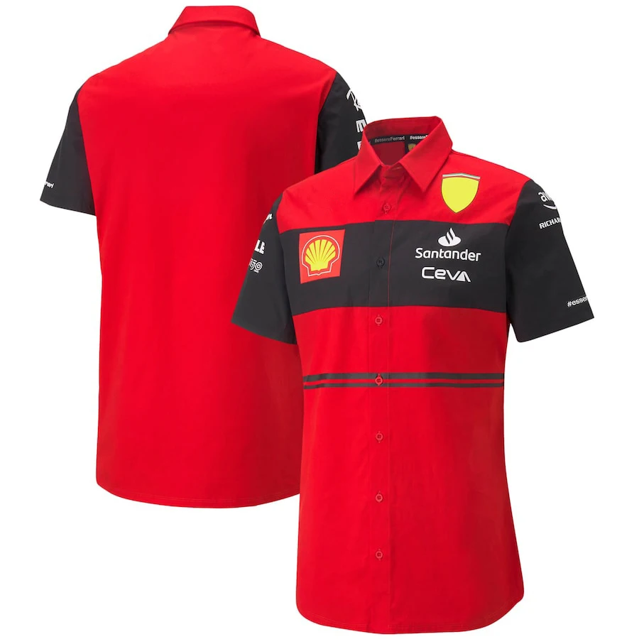 Для Ferrari 2022 F1 Racing Team Motorsport Outdoor быстросохнущая Спортивная кнопка для верховой езды