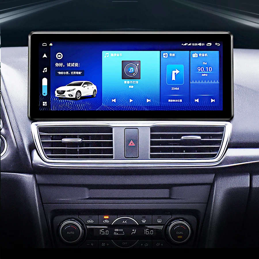 

Автомобильный мультимедийный видеоплеер, экран 12,3 дюйма, Android 12, для Mazda 3 Axela 2014 дюйма