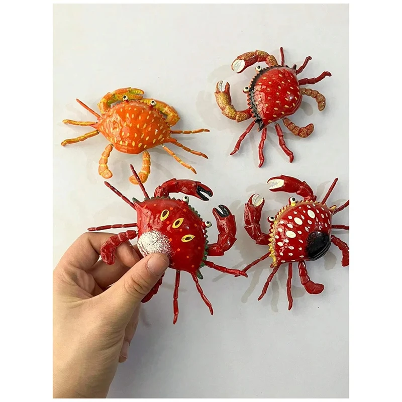 Милый краб украшение для дома магнит на холодильник милое кухонный подарок