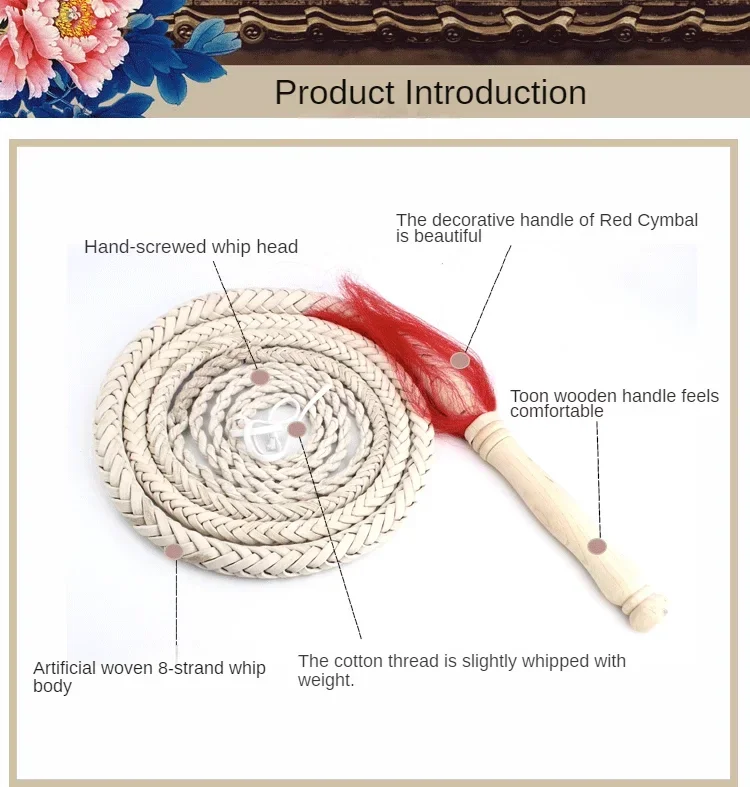 Кнут из натуральной воловьей кожи ручной работы громкий кнут для фитнеса