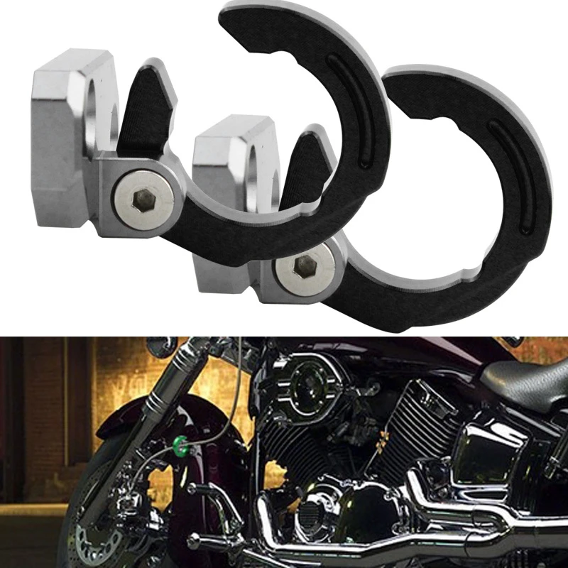 

Motorcycle Flexible Tubing Bracket Pressing Code Auto Part Refitting Front Rear Brake Wire Clamp Code Harness CNC Aluminum Alloy