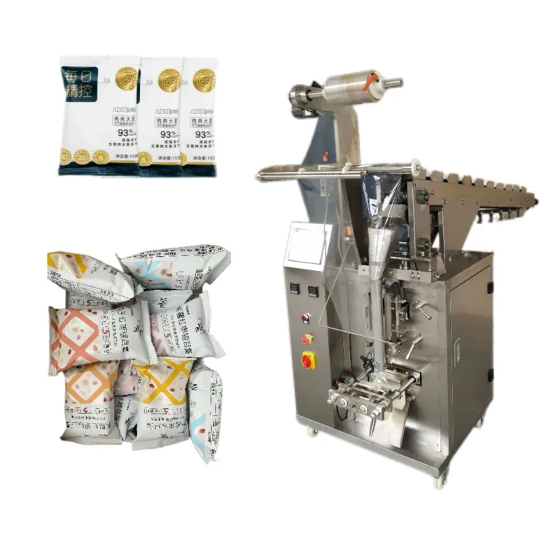 Автоматическая вертикальная машина для упаковки гранул орехи чипсы рисовые