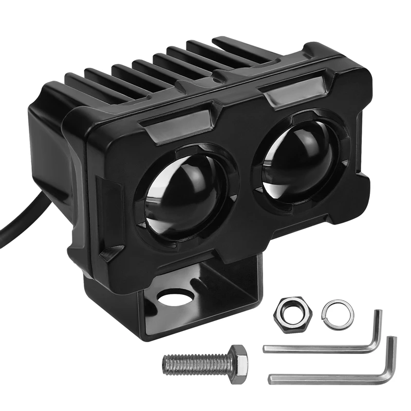 

Motorcycle LED Headlight Light Spotlights Racer Light Auxiliary Spotlight Lamp For Off-Road Motorcycles, ATV, SUV