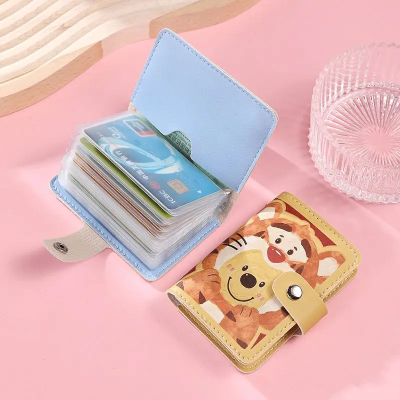 

Cute Cartoon Animal Card Bag Female Multi Clip Small Anti Demagnetizing Clip Sleeve Clutch Bag Multiple Colors