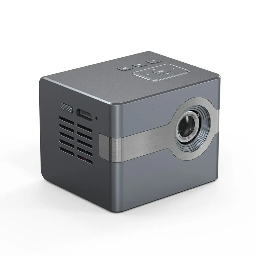 

Projector Home Ultra High Definition Projection Wall Small Mini Mobile Dormitory Portable Projector Smart Home THISATERS