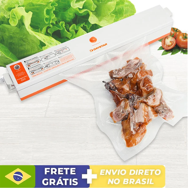 

Electric Vacuum Sealer Packaging Machine For Home Kitchen Commercial Vacuum Food Sealing Machine Household Preservation Machine