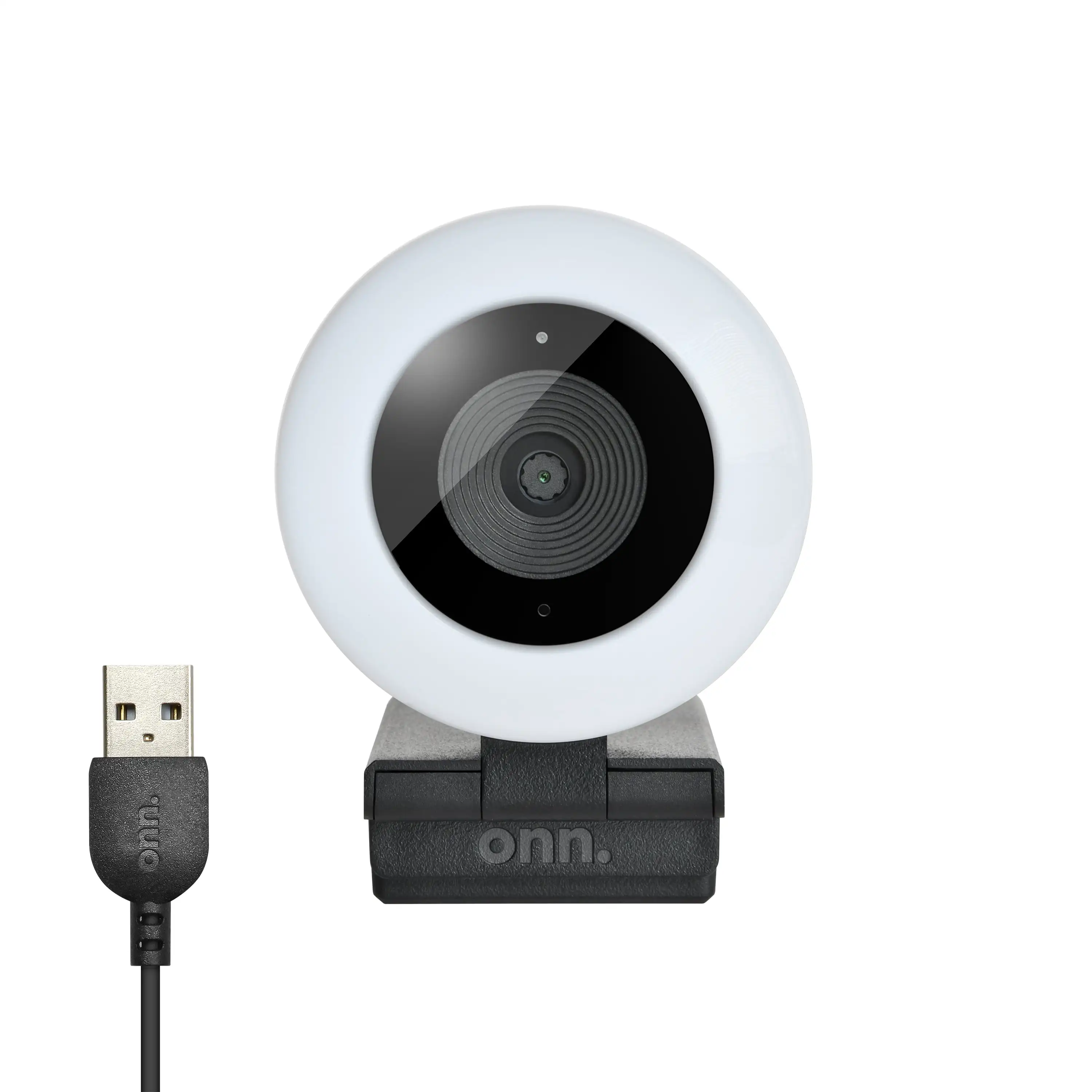 

Webcam with Ring Light-3 LED levels, Autofocus, Up to 1440p Resolution, Built-in Microphone