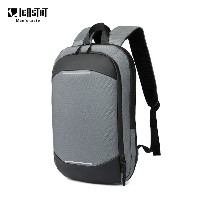 

Backpack Thin Section Laptop Bag Unisex 14-inch Simple Business Lightweight Casual Expandable School Students Hot