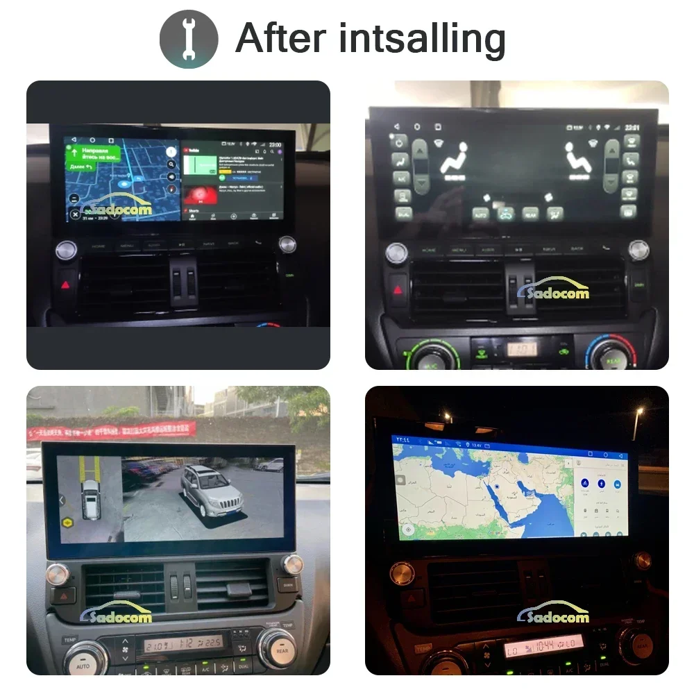 1920*720 QLED Carplay 8G + 128G Android 13.0 автомобильный DVD-плеер DSP GPS WIFI мультимедийное радио для