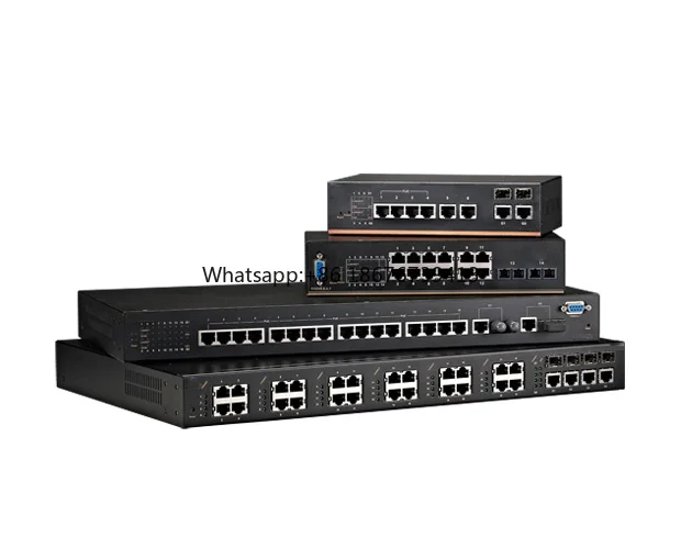 Фото Высококачественный сетевой коммутатор 8-48 портов Gigabit Ethernet 10Gbps SFP с поддержкой POE №1