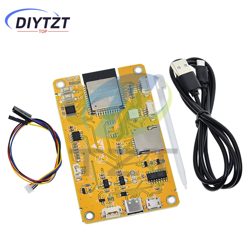 DIYTZT ESP32 LVGL WIFI и Bluetooth макетная плата 2 8-дюймовый ЖК-модуль TFT 240*320 умный экран с