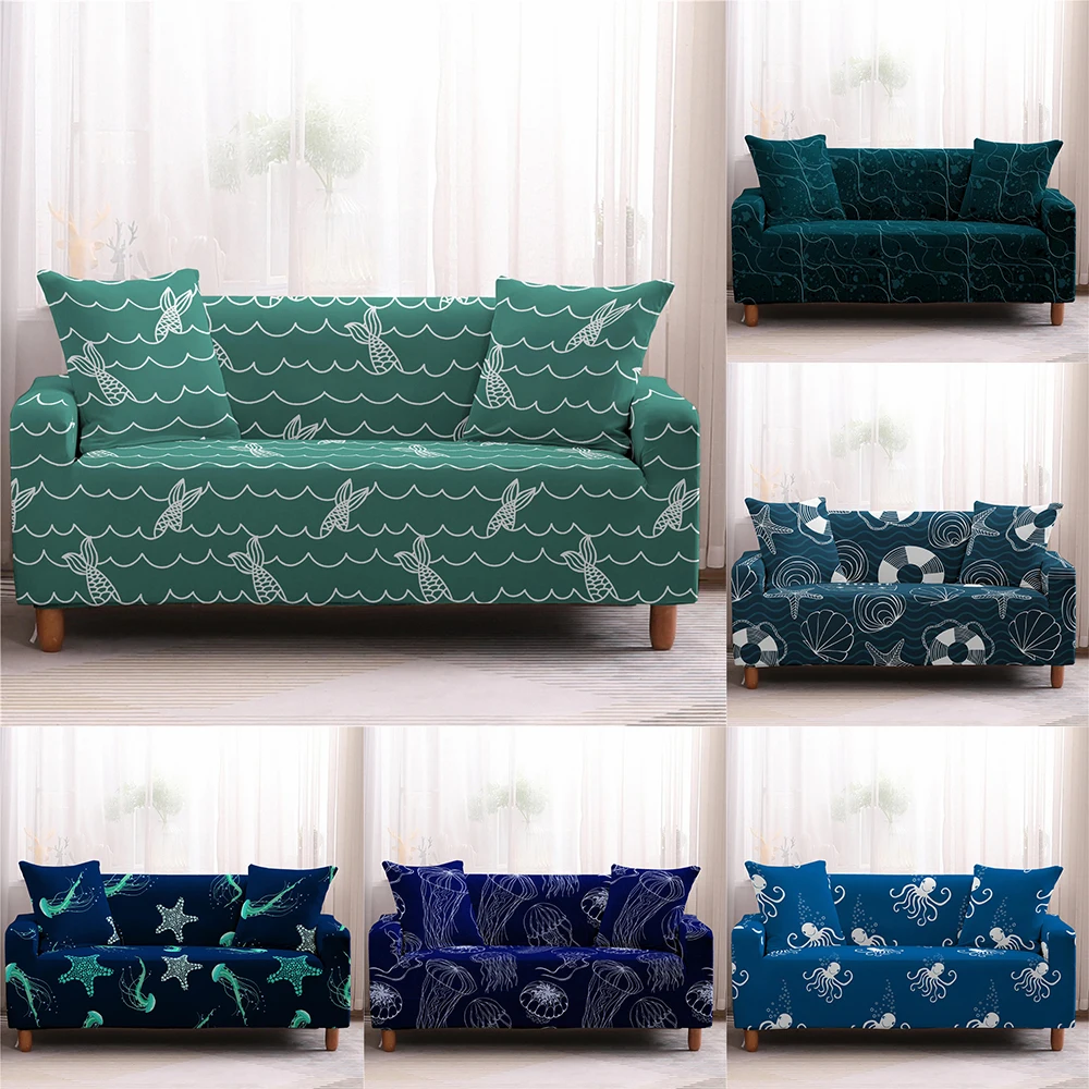 

Cartoon Cute Starfish 3D Printed Sofa Cover For Living Room Casual Couch Fashion Furniture Sofa Slipcover Armchair Corner Case