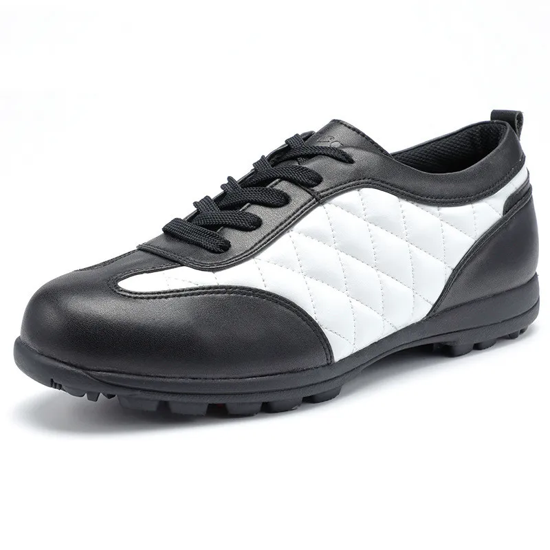 Golf Shoes Women's Plaid Casual Sports Shoes Waterproof Non-slip Breathable Wear-resistant Comfortable