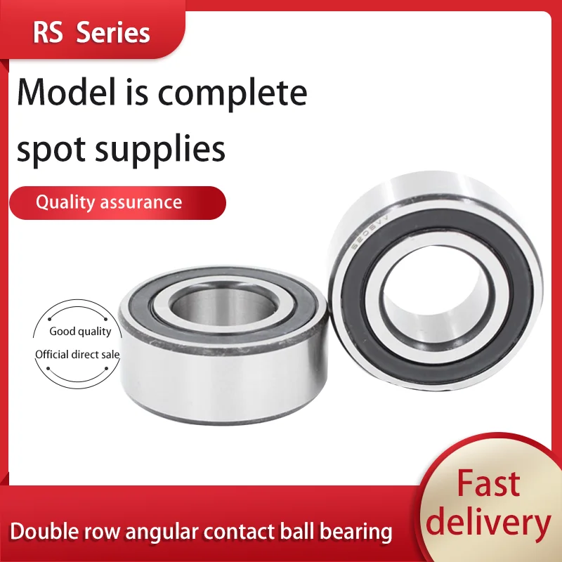 

1 PC double row sealed angular contact bearing 4203-2RS ZZ 2Z RS inner diameter 17 outer diameter 40 thickness 16mm.