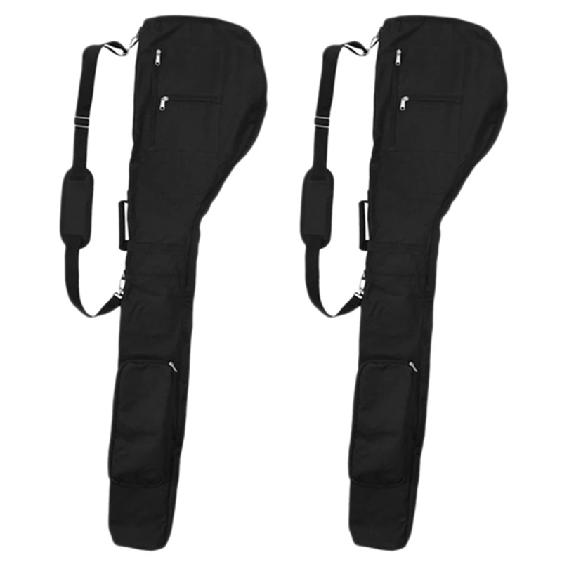 

2X Golf Foldable Bag-Driving Range Mini Training Practice Golf Bag Travel Case