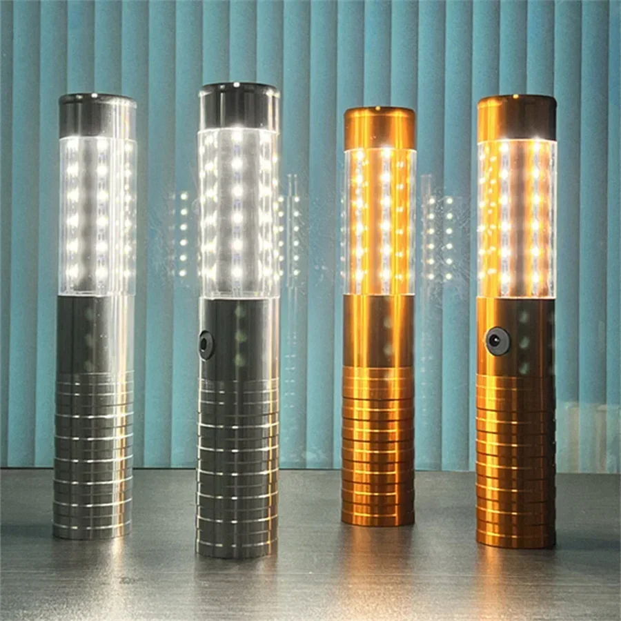 Перезаряжаемые стробоскопические танцевальные палочки для шампанского