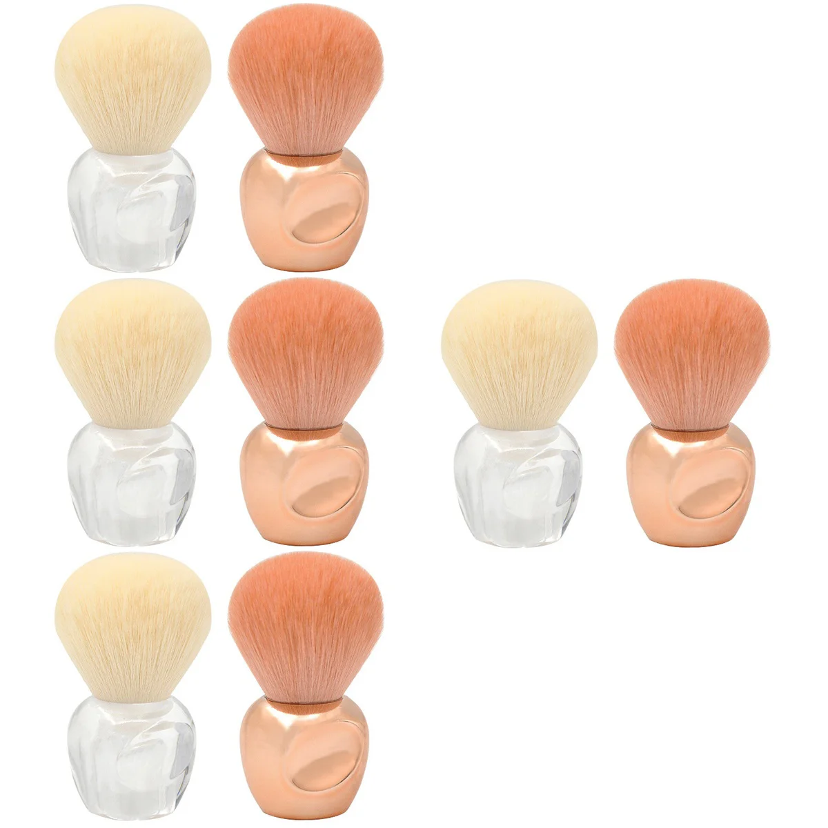 

8 pcs Nail Brush Nail Powder Remover Brushes Makeup Blush Brushes