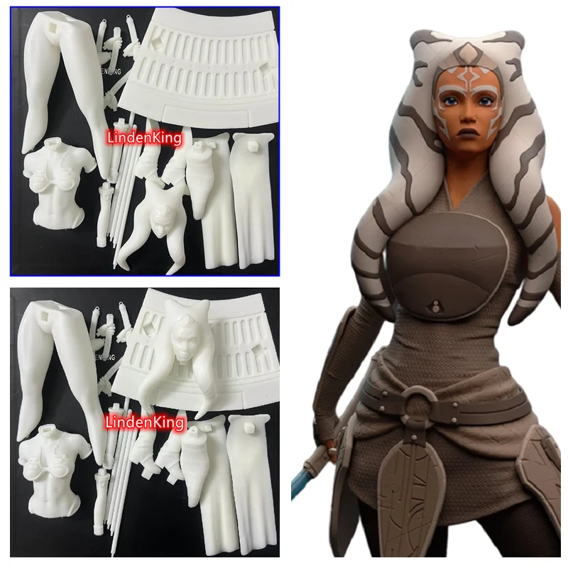 LindenKing 1/6 Набор для 3d-печати в гараже GK фигурка белая модель Неокрашенный подарок