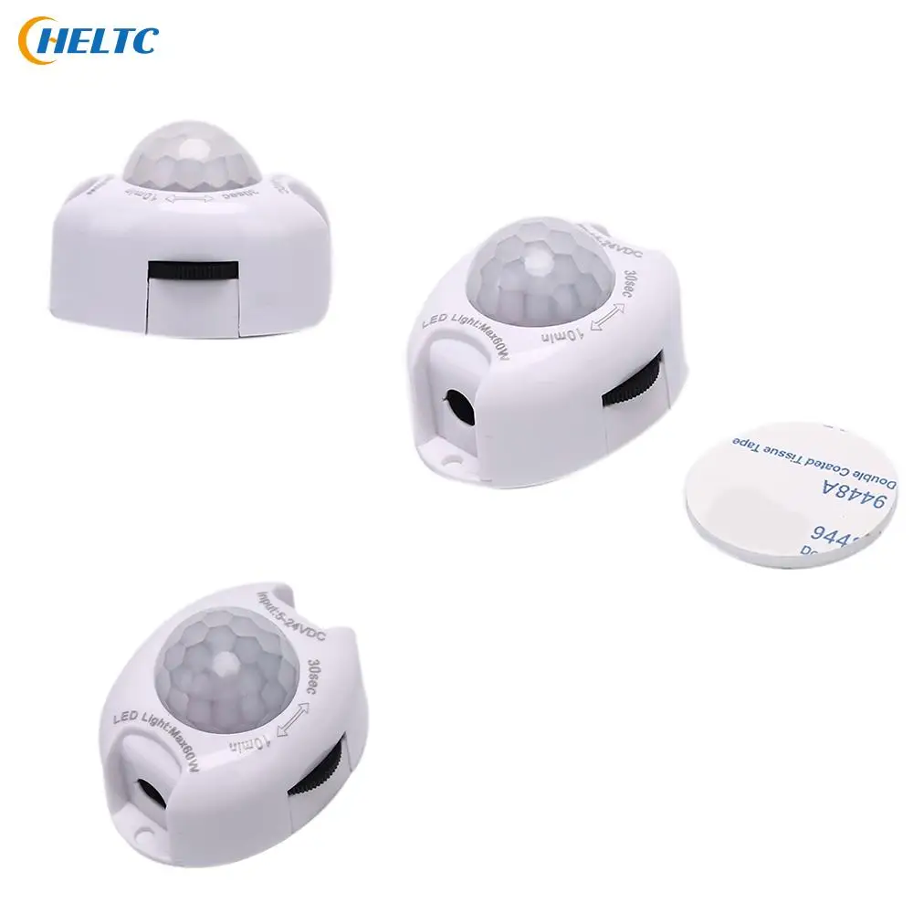 Переключатель освесветильник 5 В 12 постоянного тока детектор движения таймер