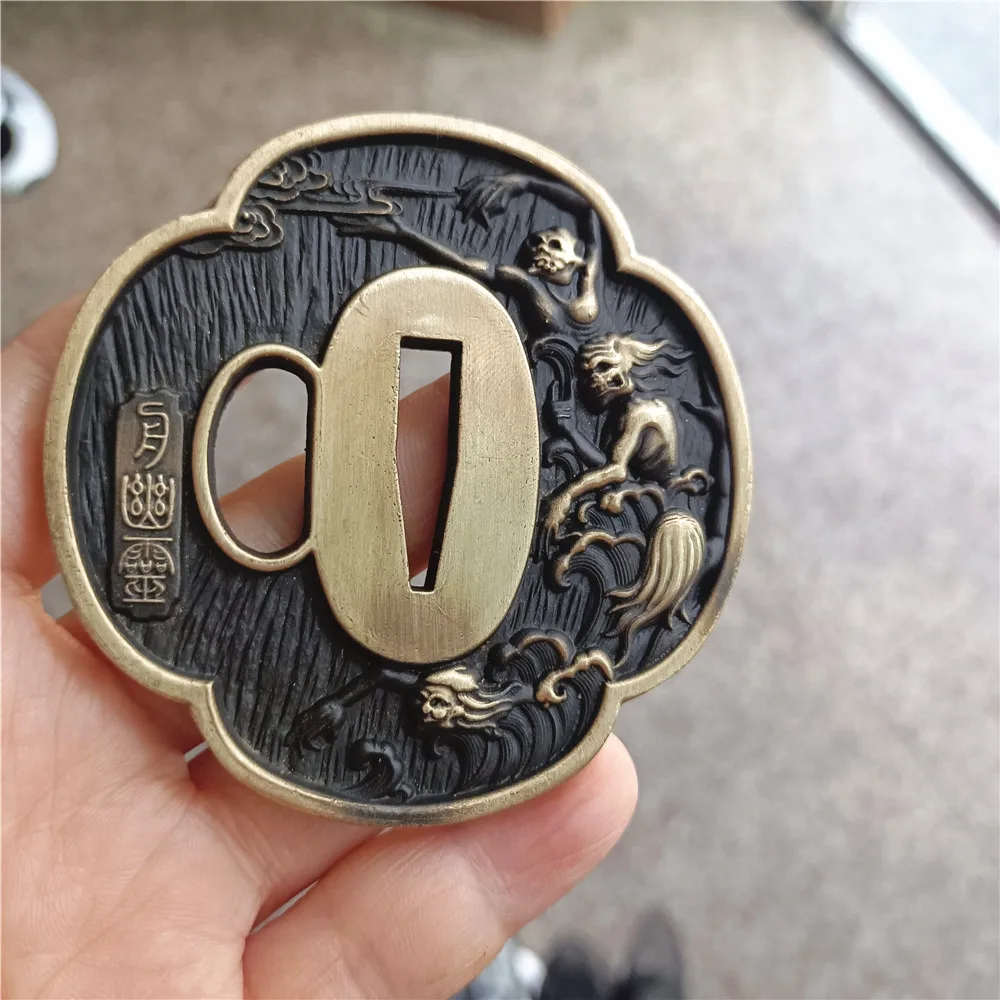 

Медная цуба для катаны