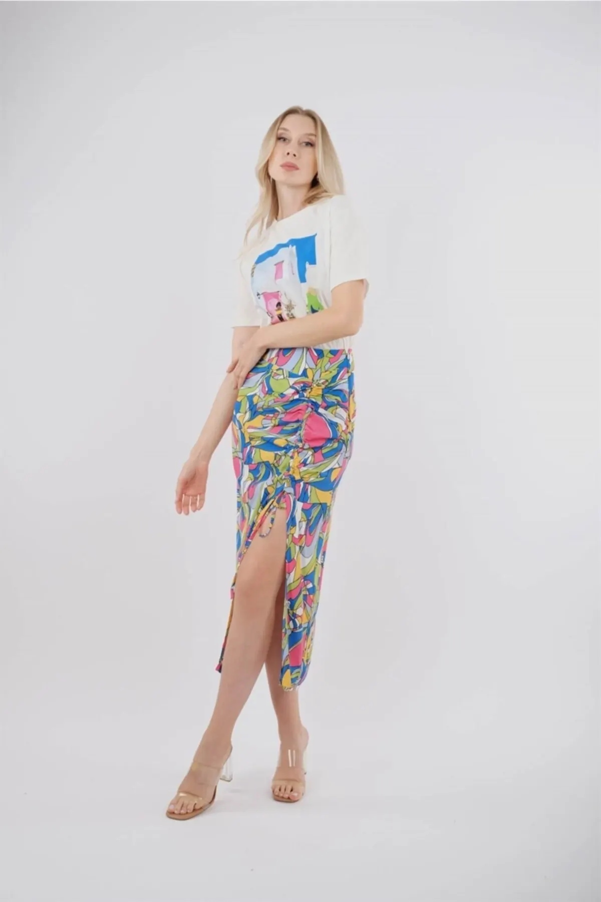 

Women's Skirt Pleated Front Skirt Summer Cute Style Empire Slim Folds Above Knee Sexy Mini Skirts